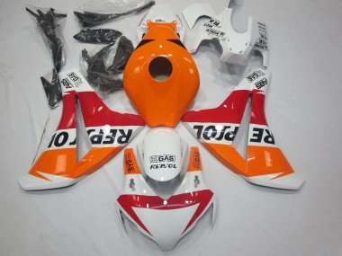 2008-2011 White Repsol Honda CBR1000RR Motorcycle Fairing UK