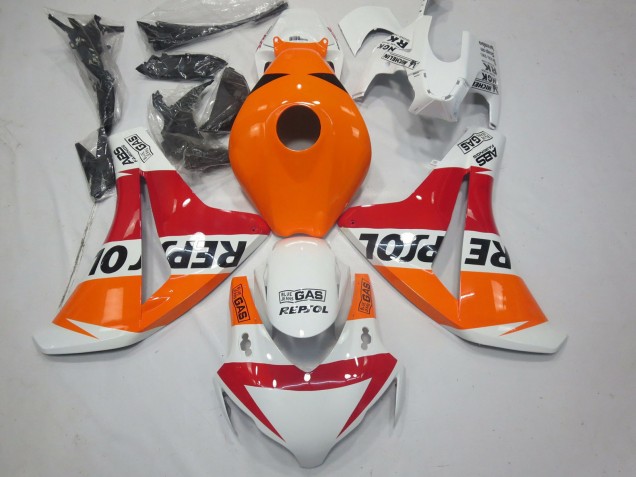 2008-2011 White Repsol Honda CBR1000RR Motorcycle Fairing UK