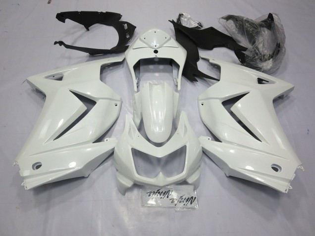 2008-2013 Gloss White Kawasaki Ninja 250 Motorcycle Fairing UK 2008-2013 Gloss White Kawasaki Ninja 250 Motorcycle Fairing UK