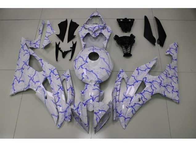 2008-2016 Blue Lighting Yamaha R6 Motorcycle Fairing UK 2008-2016 Blue Lighting Yamaha R6 Motorcycle Fairing UK