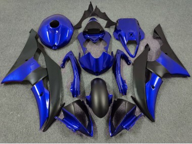 2008-2016 Deep Blue and Matte Black Yamaha R6 Motorcycle Fairing UK