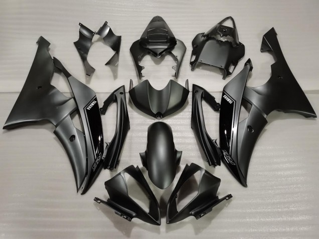 2008-2016 Double Black Yamaha R6 Motorcycle Fairing UK 2008-2016 Double Black Yamaha R6 Motorcycle Fairing UK