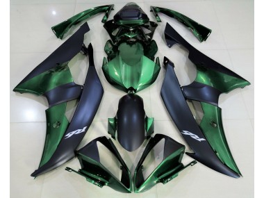 2008-2016 Forest Green and Matte Black Yamaha R6 Motorcycle Fairing UK