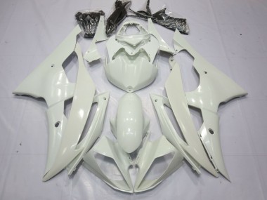 2008-2016 Full Gloss White Yamaha R6 Motorcycle Fairing UK