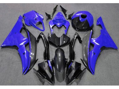 2008-2016 Gloss Blue and Carbon Yamaha R6 Motorcycle Fairing UK