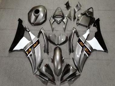 2008-2016 Gloss Gray & Bronze Yamaha R6 Motorcycle Fairing UK