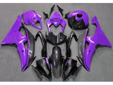 2008-2016 Gloss Purple and Carbon Yamaha R6 Motorcycle Fairing UK