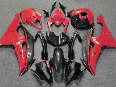 2008-2016 Gloss Red and Carbon Yamaha R6 Motorcycle Fairing UK