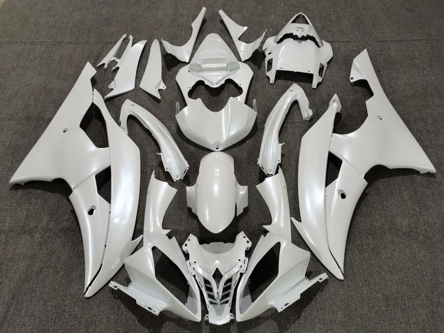 2008-2016 Gloss White Yamaha R6 Motorcycle Fairing UK 2008-2016 Gloss White Yamaha R6 Motorcycle Fairing UK