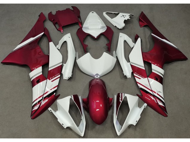 2008-2016 Gloss White and Red OEM Style Yamaha R6 Motorcycle Fairing UK 2008-2016 Gloss White and Red OEM Style Yamaha R6 Motorcycle Fairing UK