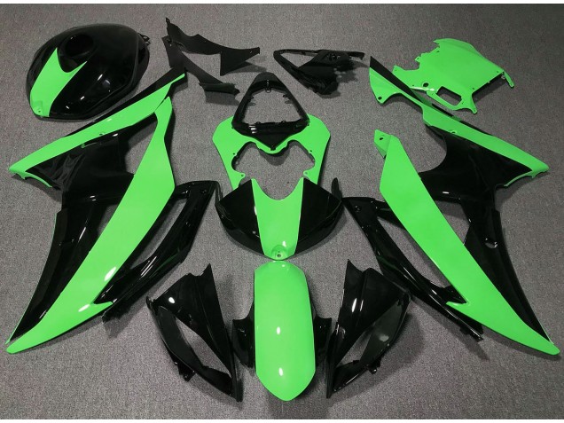 2008-2016 High Viz Green Yamaha R6 Motorcycle Fairing UK 2008-2016 High Viz Green Yamaha R6 Motorcycle Fairing UK