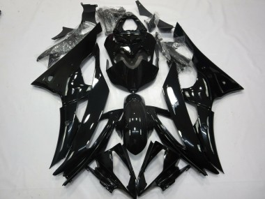 2008-2016 No.2 Gloss Black Yamaha R6 Motorcycle Fairing UK