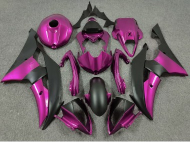 2008-2016 Pink and Matte Black Yamaha R6 Motorcycle Fairing UK