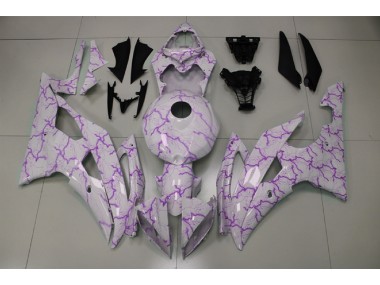 2008-2016 Purple Lighting Yamaha R6 Motorcycle Fairing UK