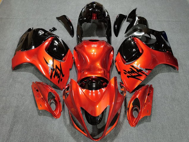 2008-2019 Candy Orange & Gloss Black Suzuki GSXR 1300 Motorcycle Fairing UK 2008-2019 Candy Orange & Gloss Black Suzuki GSXR 1300 Motorcycle Fairing UK