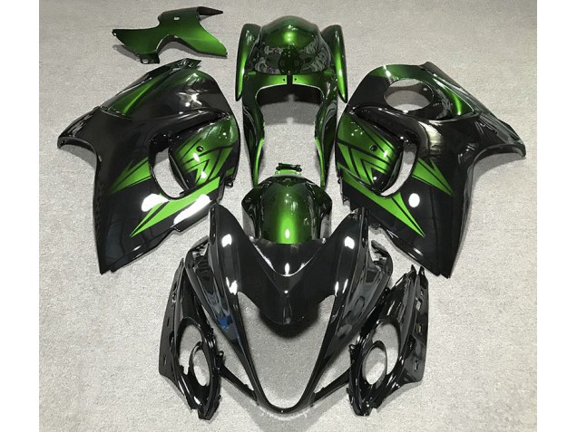 2008-2019 Gloss Black and Deep Green Suzuki GSXR 1300 Motorcycle Fairing UK 2008-2019 Gloss Black and Deep Green Suzuki GSXR 1300 Motorcycle Fairing UK