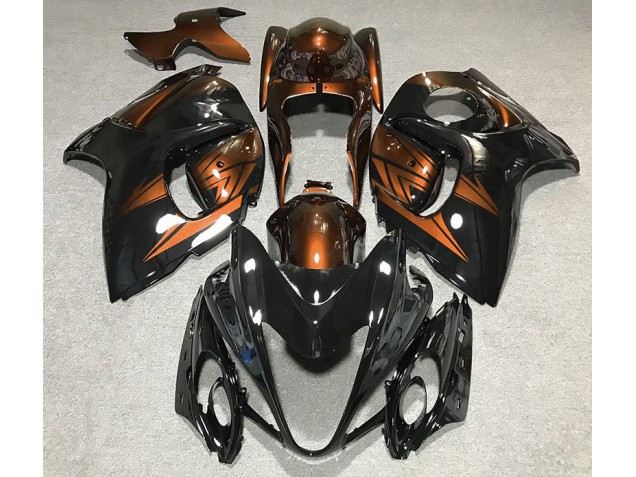 2008-2019 Gloss Black and Deep Orange Suzuki GSXR 1300 Motorcycle Fairing UK 2008-2019 Gloss Black and Deep Orange Suzuki GSXR 1300 Motorcycle Fairing UK