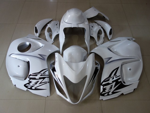 2008-2019 White Suzuki GSXR 1300 Motorcycle Fairing UK 2008-2019 White Suzuki GSXR 1300 Motorcycle Fairing UK