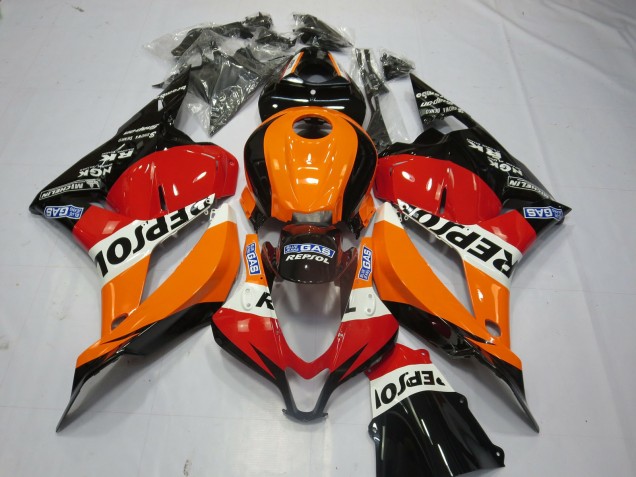 2009-2012 Black Repsol Honda CBR600RR Motorcycle Fairing UK 2009-2012 Black Repsol Honda CBR600RR Motorcycle Fairing UK