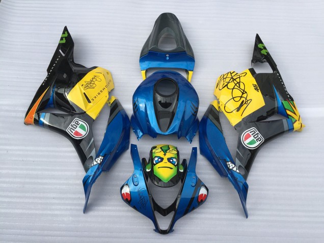 2009-2012 Blue Shark Honda CBR600RR Motorcycle Fairing UK 2009-2012 Blue Shark Honda CBR600RR Motorcycle Fairing UK