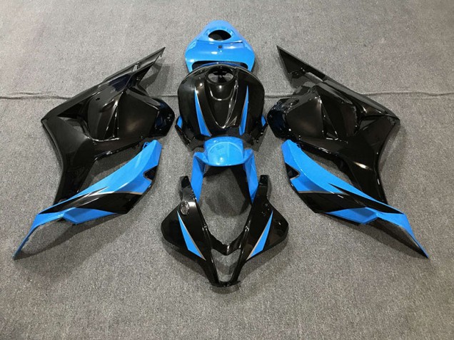 2009-2012 Gloss Black & Sky Blue Honda CBR600RR Motorcycle Fairing UK 2009-2012 Gloss Black & Sky Blue Honda CBR600RR Motorcycle Fairing UK