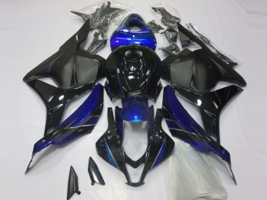 2009-2012 Gloss Blue and Black Honda CBR600RR Motorcycle Fairing UK