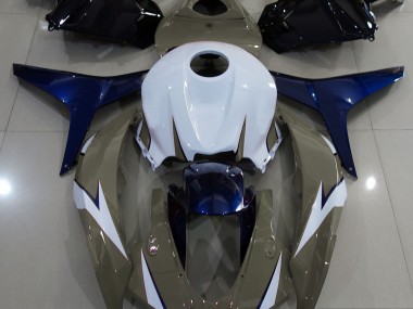 2009-2012 Gloss Brown and Blue Honda CBR600RR Motorcycle Fairing UK