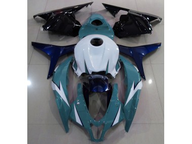 2009-2012 Gloss Light Blue and Blue Honda CBR600RR Motorcycle Fairing UK