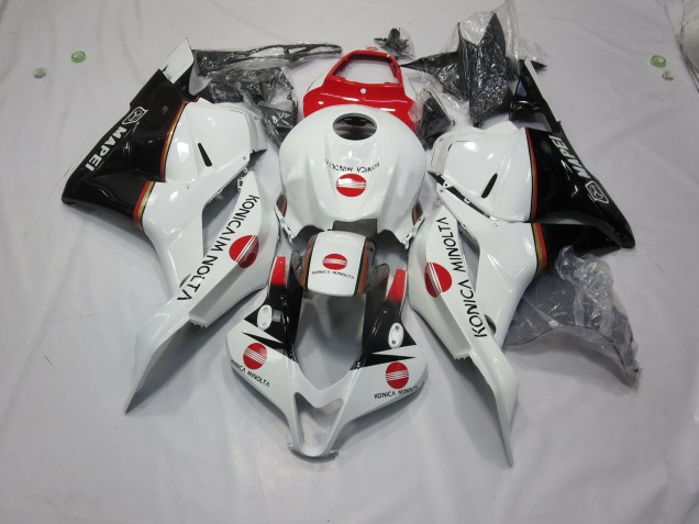 2009-2012 Konica Minolta Honda CBR600RR Motorcycle Fairing UK 2009-2012 Konica Minolta Honda CBR600RR Motorcycle Fairing UK