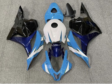 2009-2012 Light Blue and White Honda CBR600RR Motorcycle Fairing UK