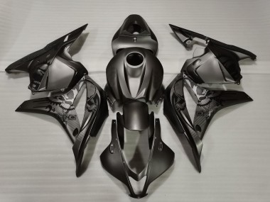 2009-2012 Matte Black Custom Design Honda CBR600RR Motorcycle Fairing UK