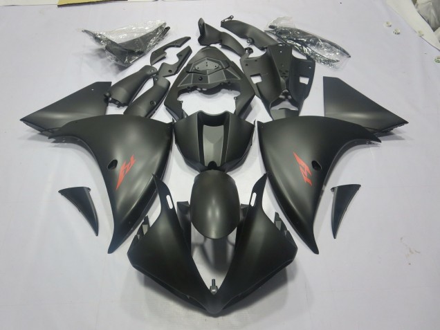 2009-2012 Matte Black Red Yamaha R1 Motorcycle Fairing UK 2009-2012 Matte Black Red Yamaha R1 Motorcycle Fairing UK
