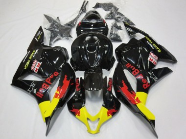 2009-2012 Red Bull Gloss Black Honda CBR600RR Motorcycle Fairing UK