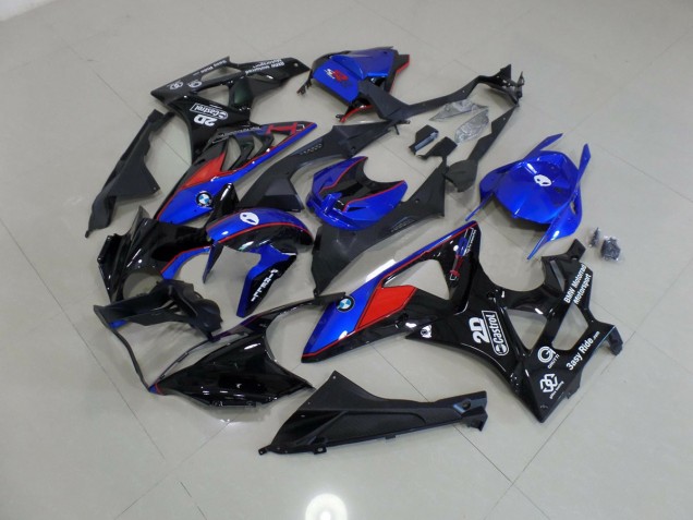 2009-2016 Blue and White Red BMW S1000RR Motorcycle Fairing UK 2009-2016 Blue and White Red BMW S1000RR Motorcycle Fairing UK