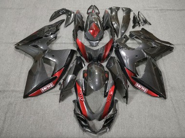 2009-2016 Carbon Fiber Red Suzuki GSXR 1000 Motorcycle Fairing UK
