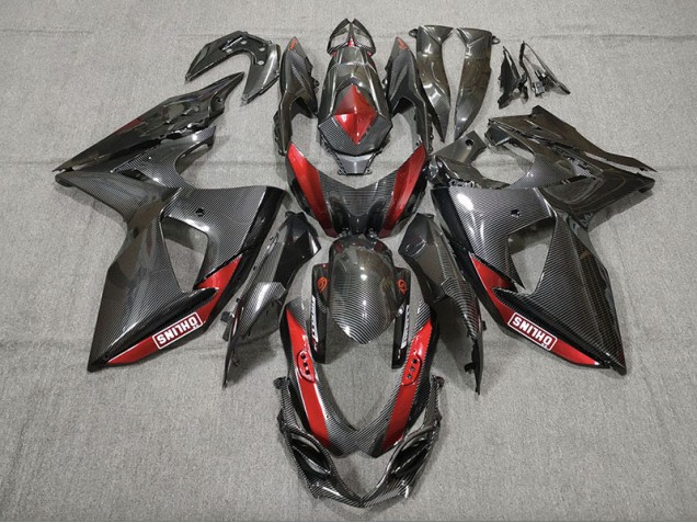 2009-2016 Carbon Fiber Red Suzuki GSXR 1000 Motorcycle Fairing UK 2009-2016 Carbon Fiber Red Suzuki GSXR 1000 Motorcycle Fairing UK