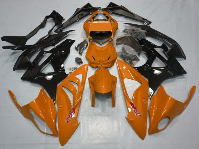 2009-2018 Gloss Orange and Black BMW S1000RR Motorcycle Fairing UK