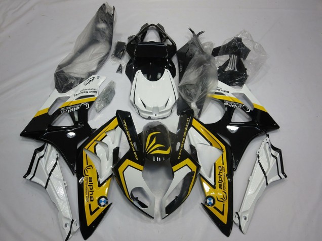 2009-2018 Yellow Black BMW S1000RR Motorcycle Fairing UK