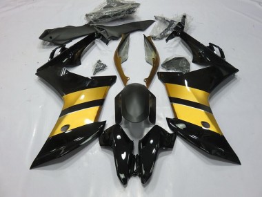 2011-2012 Gold Black CBR Design Honda CBR600F Motorcycle Fairing UK