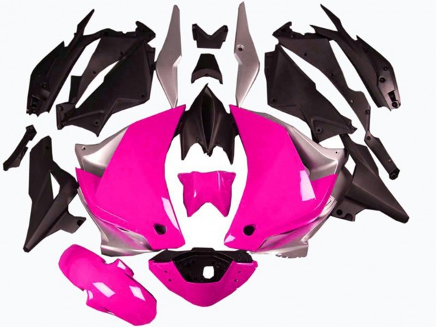 2011-2013 Pink and Silver Honda CBR250RR Motorcycle Fairing UK