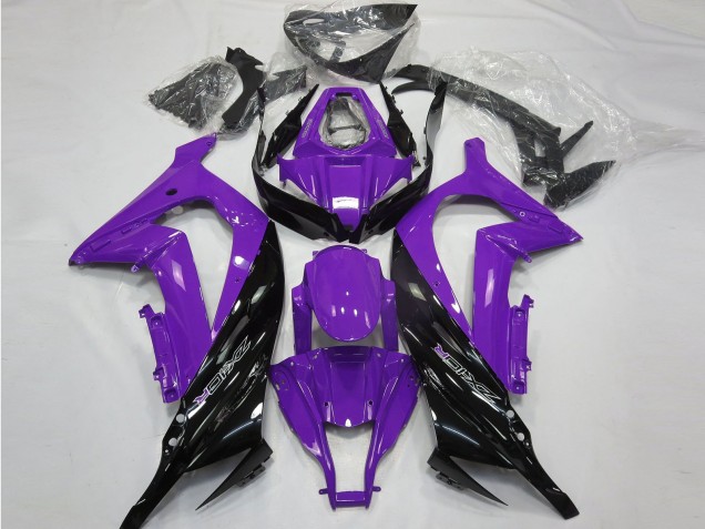 2011-2015 Gloss Purple and Black Kawasaki ZX10R Motorcycle Fairing UK 2011-2015 Gloss Purple and Black Kawasaki ZX10R Motorcycle Fairing UK
