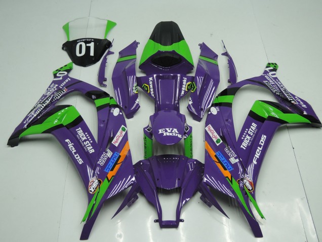 2011-2015 OEM Style Purple Kawasaki ZX10R Motorcycle Fairing UK 2011-2015 OEM Style Purple Kawasaki ZX10R Motorcycle Fairing UK