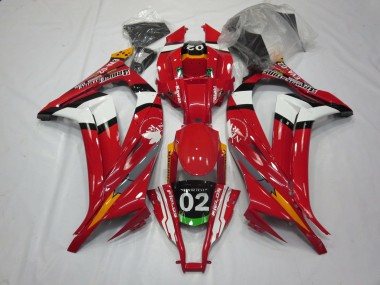 2011-2015 Red 02 Kawasaki ZX10R Motorcycle Fairing UK