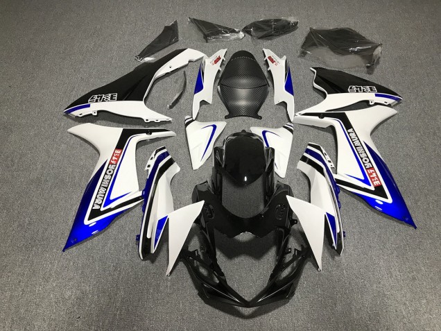 2011-2020 Blue Black and White writing Suzuki GSXR 600-750 Motorcycle Fairing UK 2011-2020 Blue Black and White writing Suzuki GSXR 600-750 Motorcycle Fairing UK