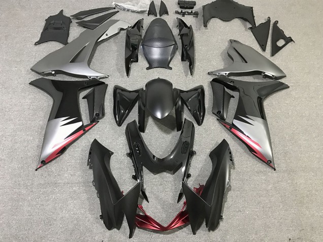 2011-2020 Gloss Black and Matte Grey Suzuki GSXR 600-750 Motorcycle Fairing UK 2011-2020 Gloss Black and Matte Grey Suzuki GSXR 600-750 Motorcycle Fairing UK