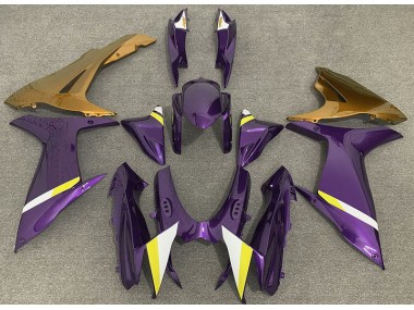 2011-2020 Gloss Purple and Gold Suzuki GSXR 600-750 Motorcycle Fairing UK