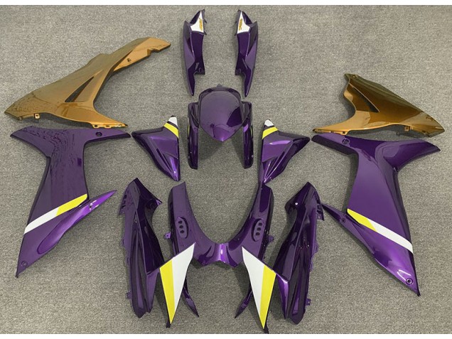 2011-2020 Gloss Purple and Gold Suzuki GSXR 600-750 Motorcycle Fairing UK 2011-2020 Gloss Purple and Gold Suzuki GSXR 600-750 Motorcycle Fairing UK