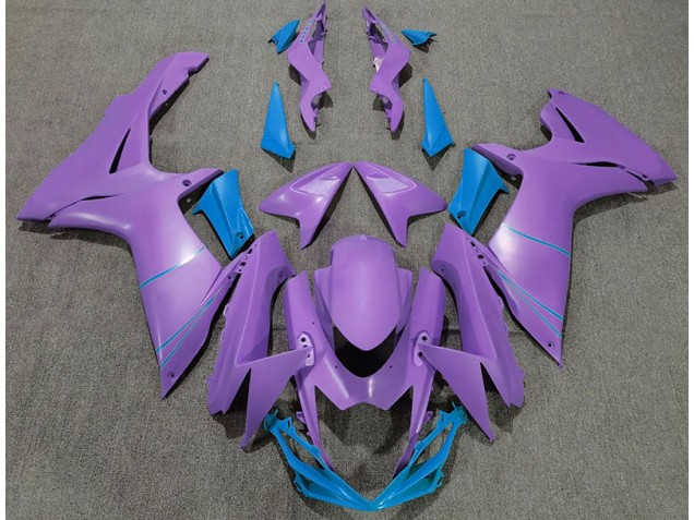 2011-2020 Matte Purple & Blue Suzuki GSXR 600-750 Motorcycle Fairing UK 2011-2020 Matte Purple & Blue Suzuki GSXR 600-750 Motorcycle Fairing UK