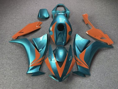 2012-2016 Gloss Cyan and Orange Honda CBR1000RR Motorcycle Fairing UK