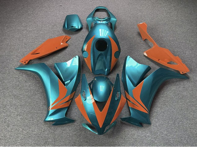 2012-2016 Gloss Cyan and Orange Honda CBR1000RR Motorcycle Fairing UK 2012-2016 Gloss Cyan and Orange Honda CBR1000RR Motorcycle Fairing UK